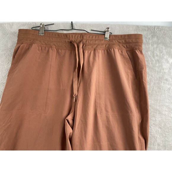 Jockey Womans Lounge Pants XL Terracotta Cotton Blend Drawstring - Picture 5 of 10